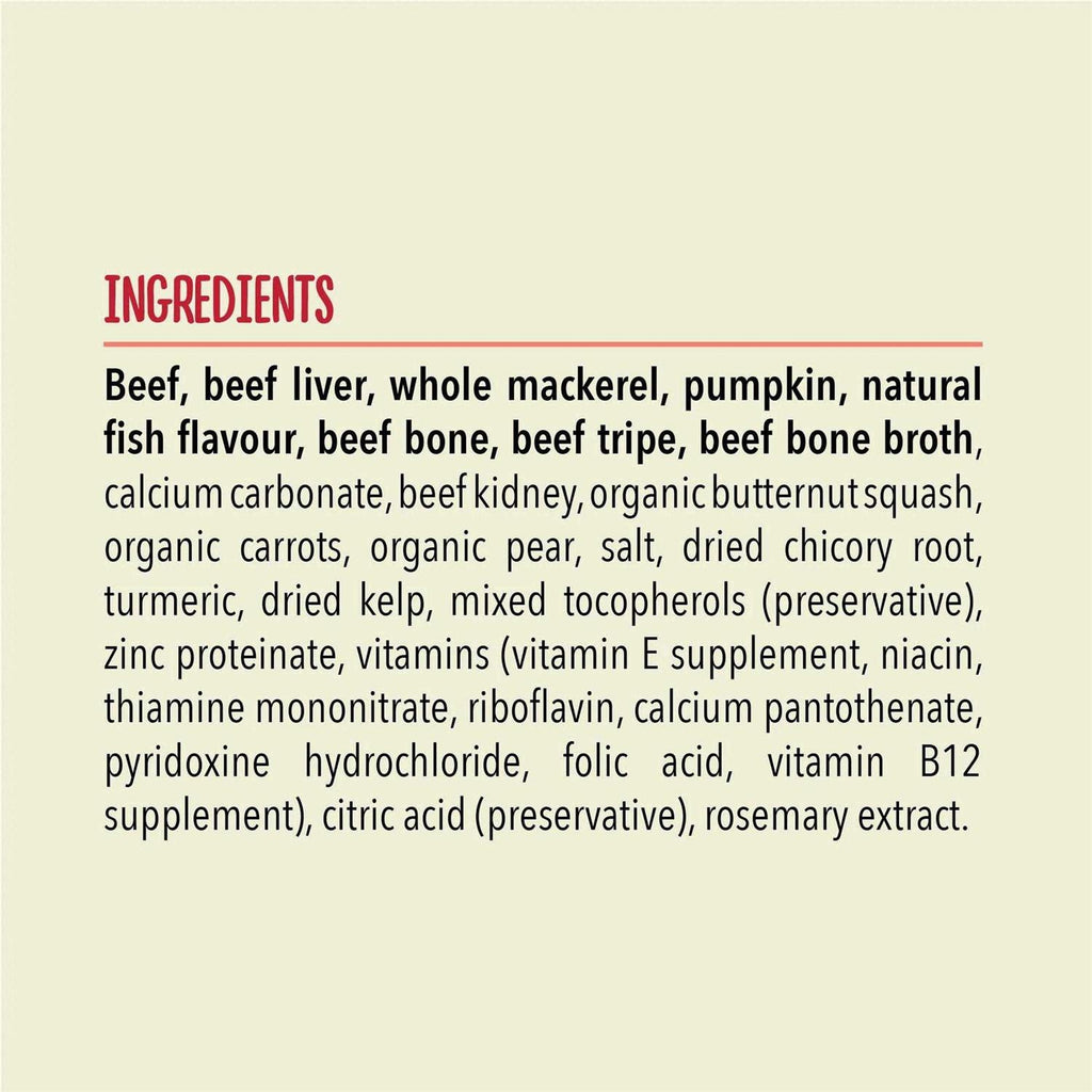 Freeze Dried Dog Food Beef Recipe O2927