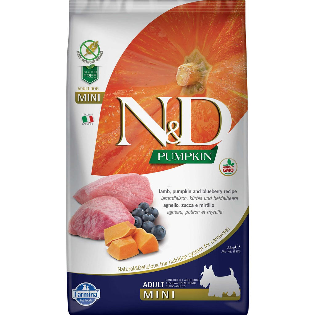 Farmina N&amp;D Pumpkin Lamb &amp; Blueberry Mini Dog Dry Food - Pet Supplies online store