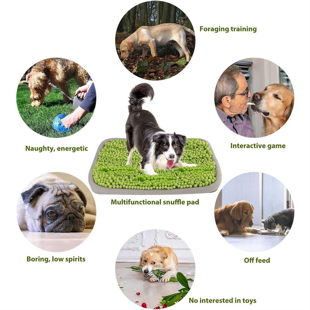 Snuffle Mat for Dogs Interactive Sniffing Pad Nosework Training L3611