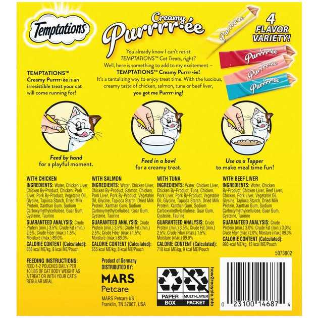 Creamy Puree Lickable Cat Treats L58637