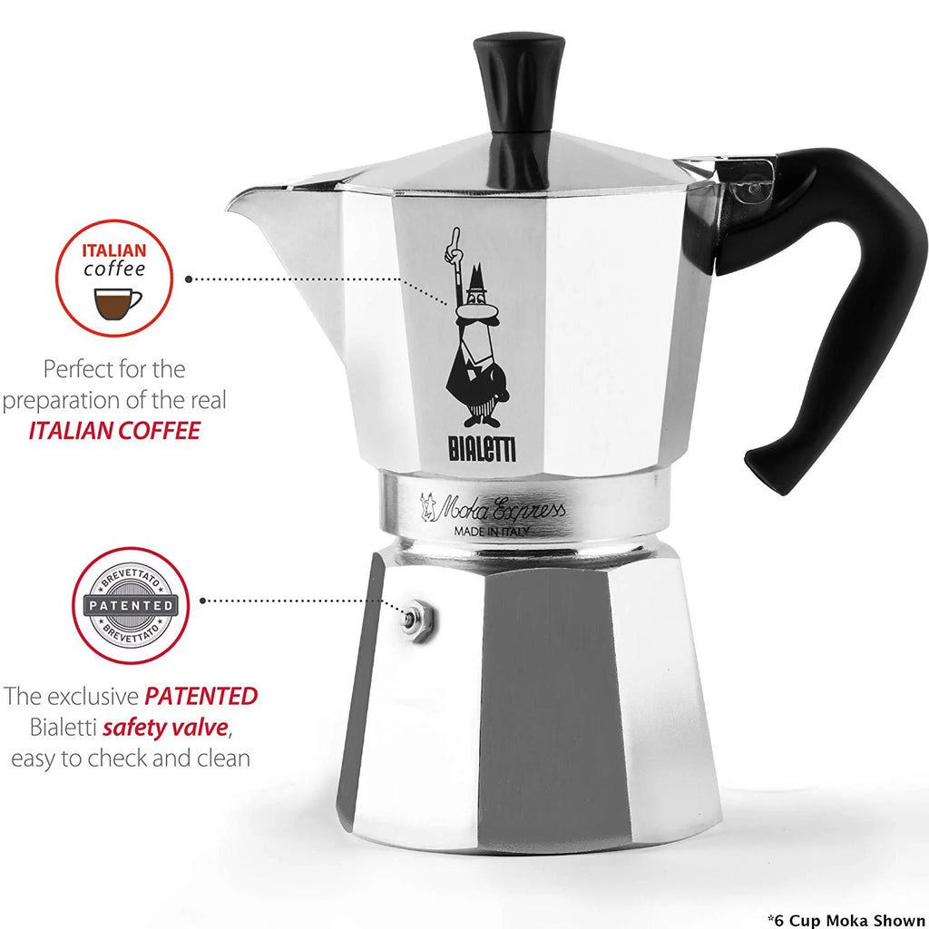 Italian coffee maker, 3 cup J212572