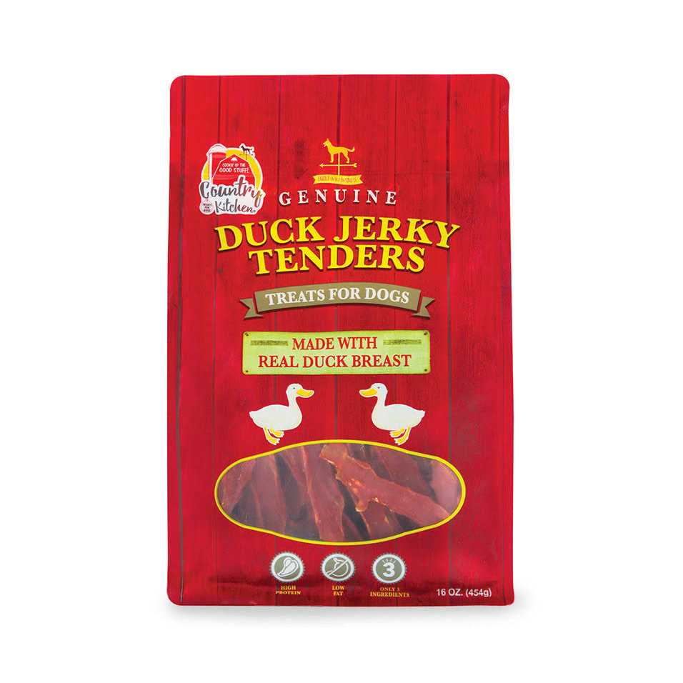 Duck Jerky Tenders Dog Treats L520