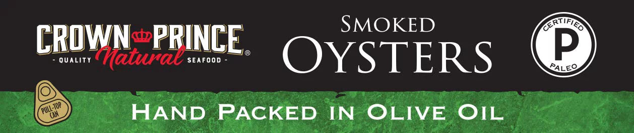 Smoked Oysters in Pure Olive Oil, 3-Ounce Cans (Pack of 18) S945218