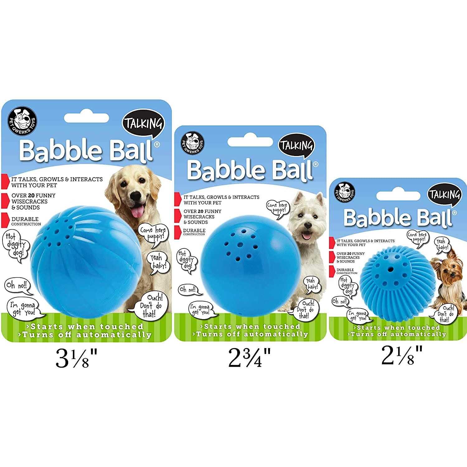 Talking Babble Ball for Pets X88283