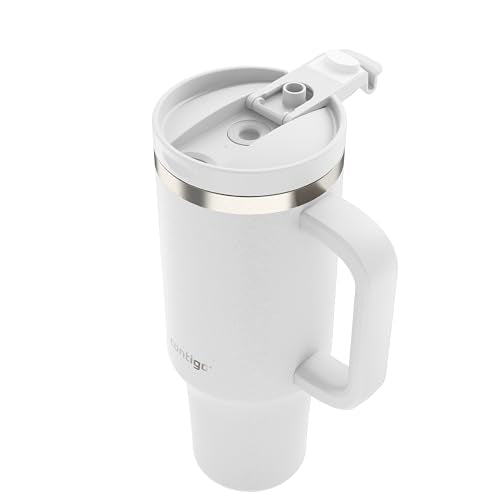 40oz Stainless Steel Vacuum Insulated Tumbler, Leak-Proof, Cold for 29 Hours O99583