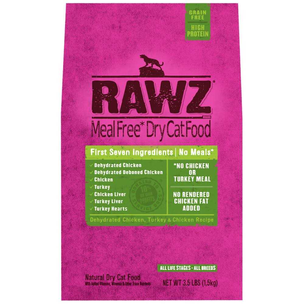 RAWZ Cat Meal Free Dehydrated Turkey &amp; Chicken Recipe Dry Cat Food - Pet Supplies online store