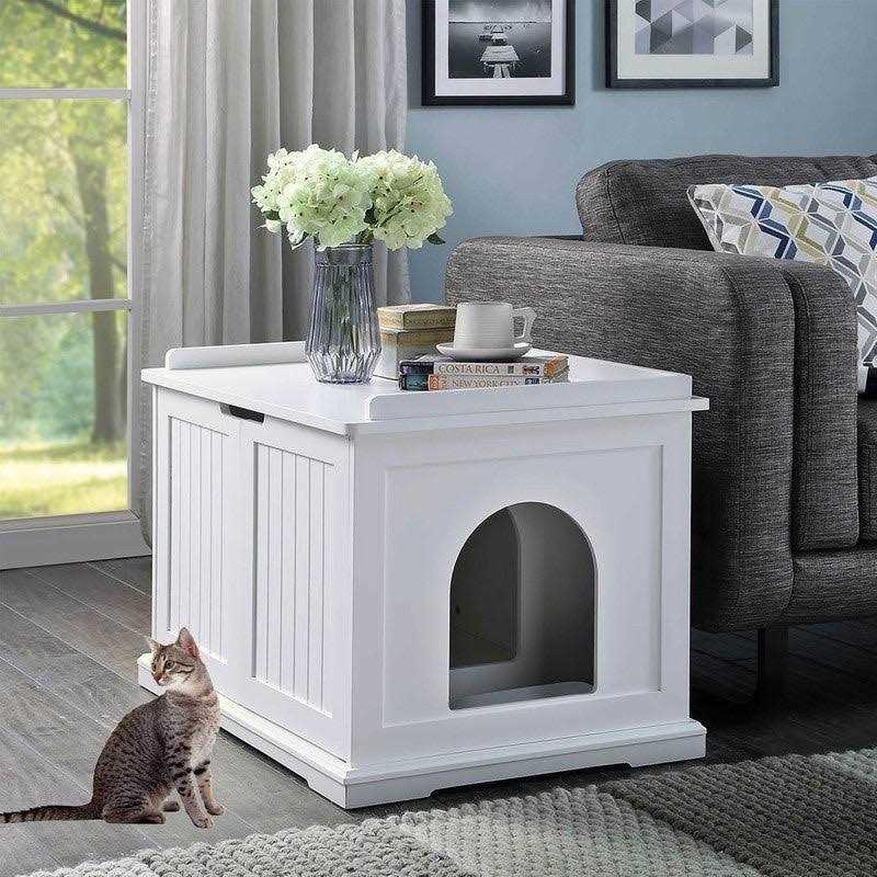 Cat Washroom Bench Litter Box Cover P23805