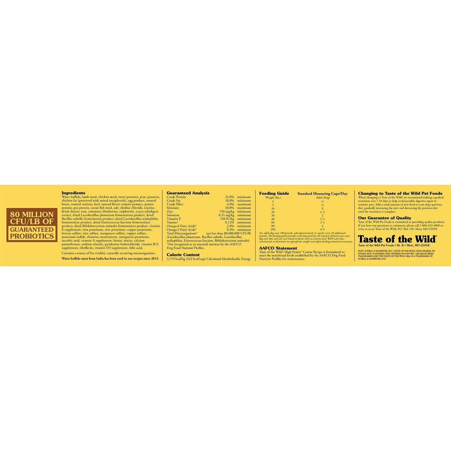 High Prairie Dog Food B269869