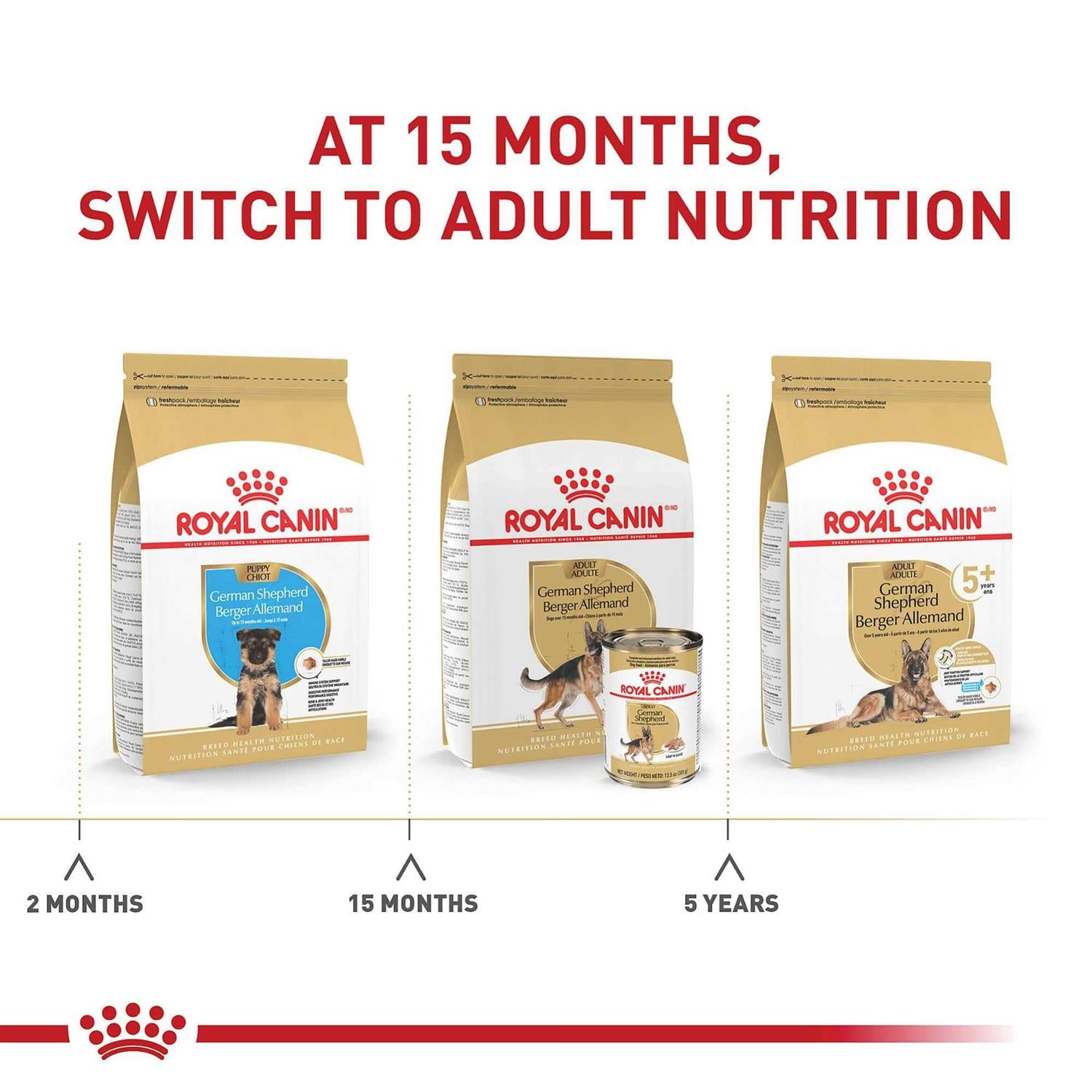 German Shepherd Puppy Dry Dog Food S809322