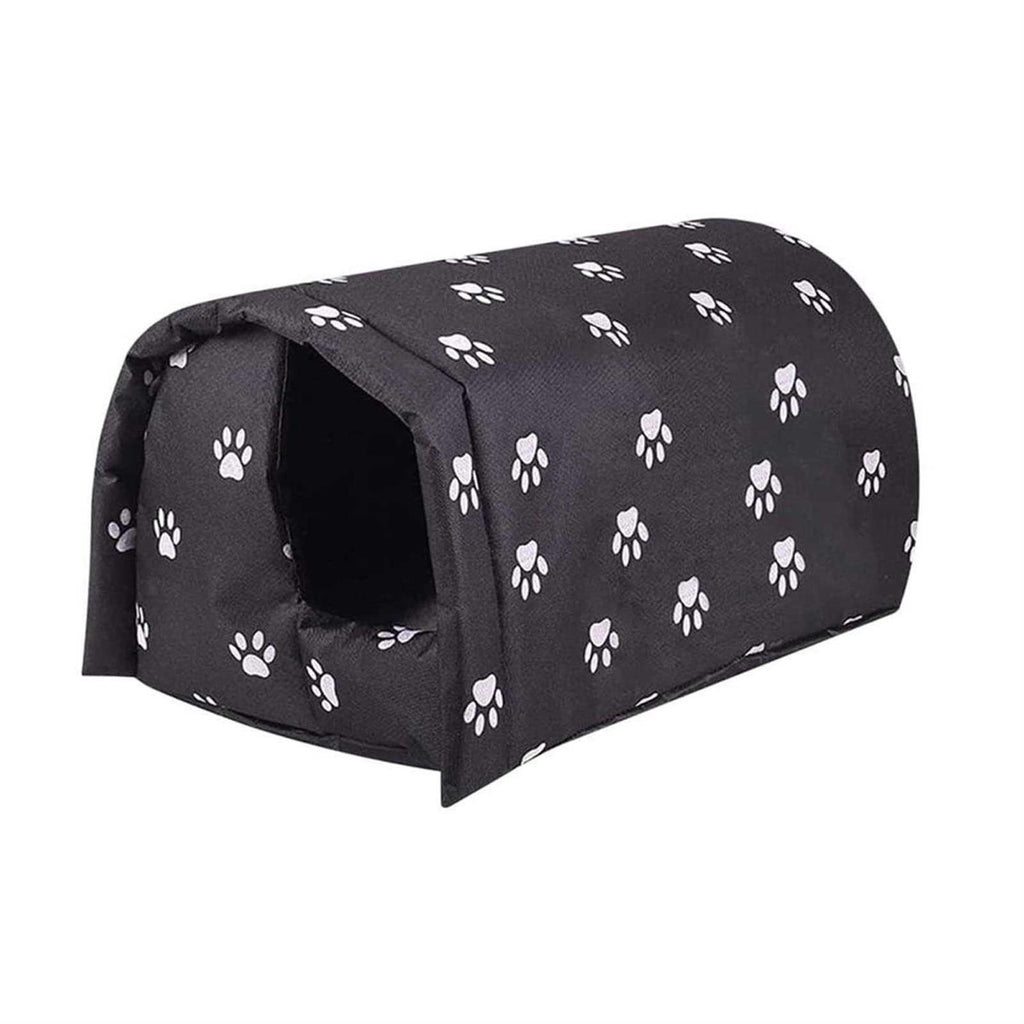 Outdoor Feral Cat House Winter Weatherproof Foldable Thicken Shelter N1185