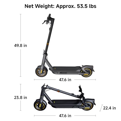 Electric Kick Scooter for Adults with Long Range and Dual Suspension N16570