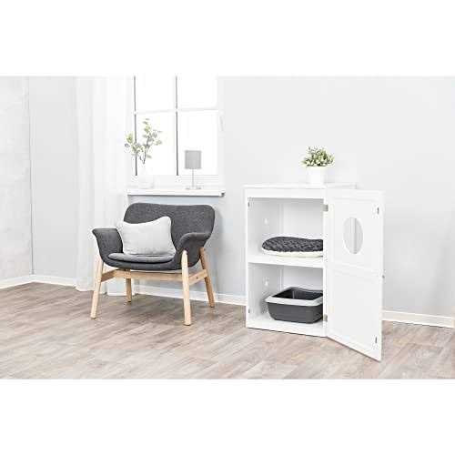 Wooden Cat Litter Box Enclosure, 2-Story D951677