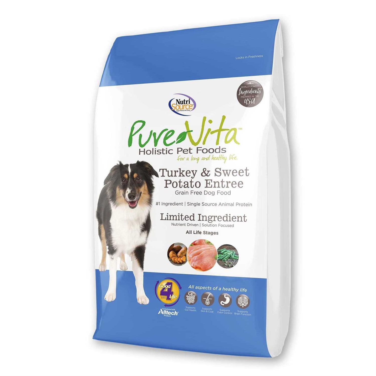 Grain-Free Turkey & Sweet Potato Dry Dog Food S245