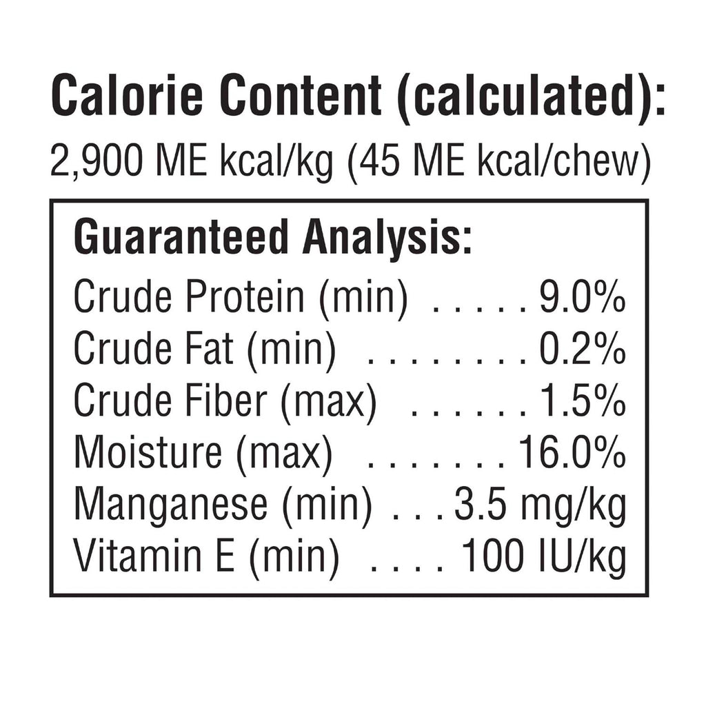 Vegetable & Chicken Dog Chews G131559