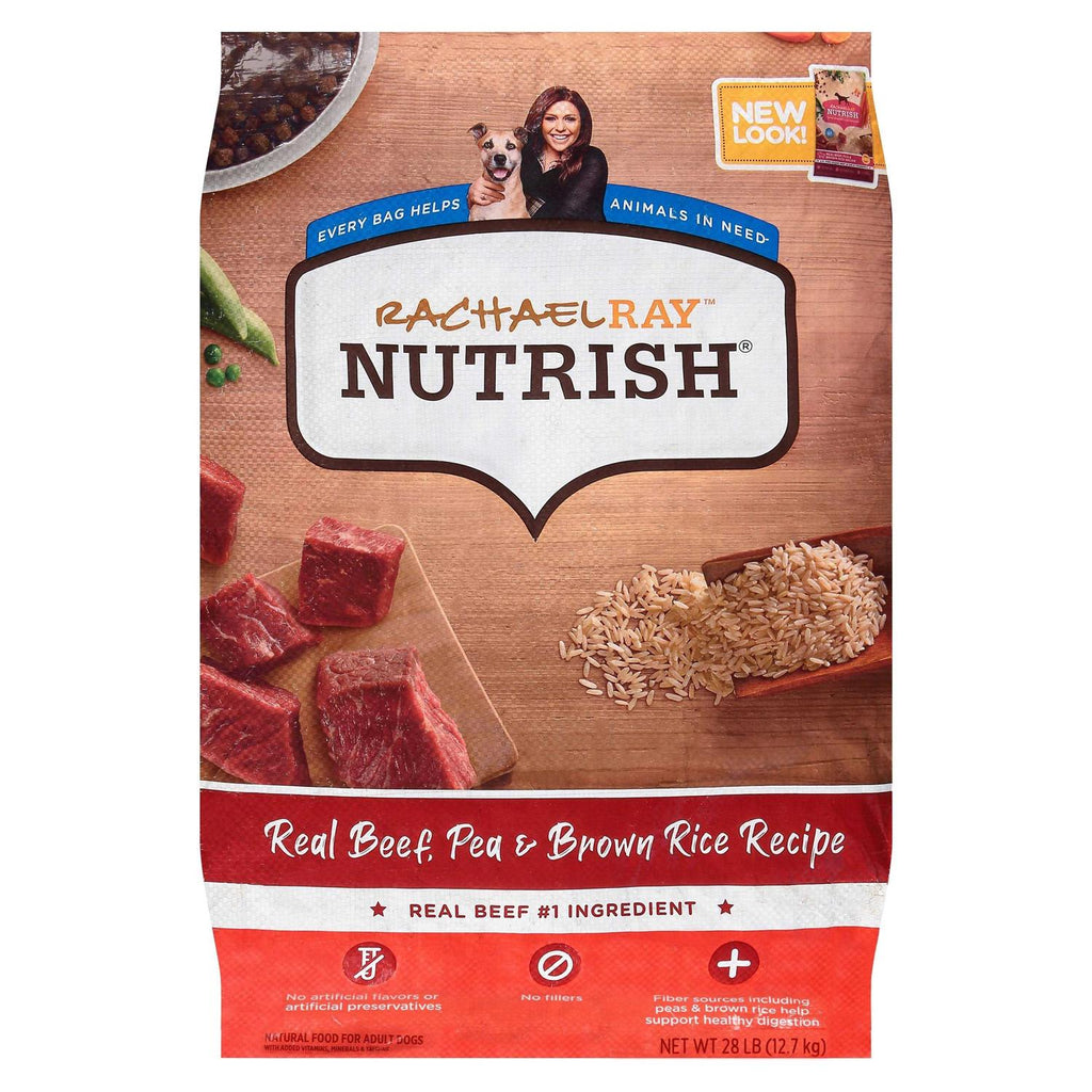 Rachael Ray Nutrish Real Beef Pea &amp; Brown Rice Recipe Dry Dog Food - Pet Supplies online store