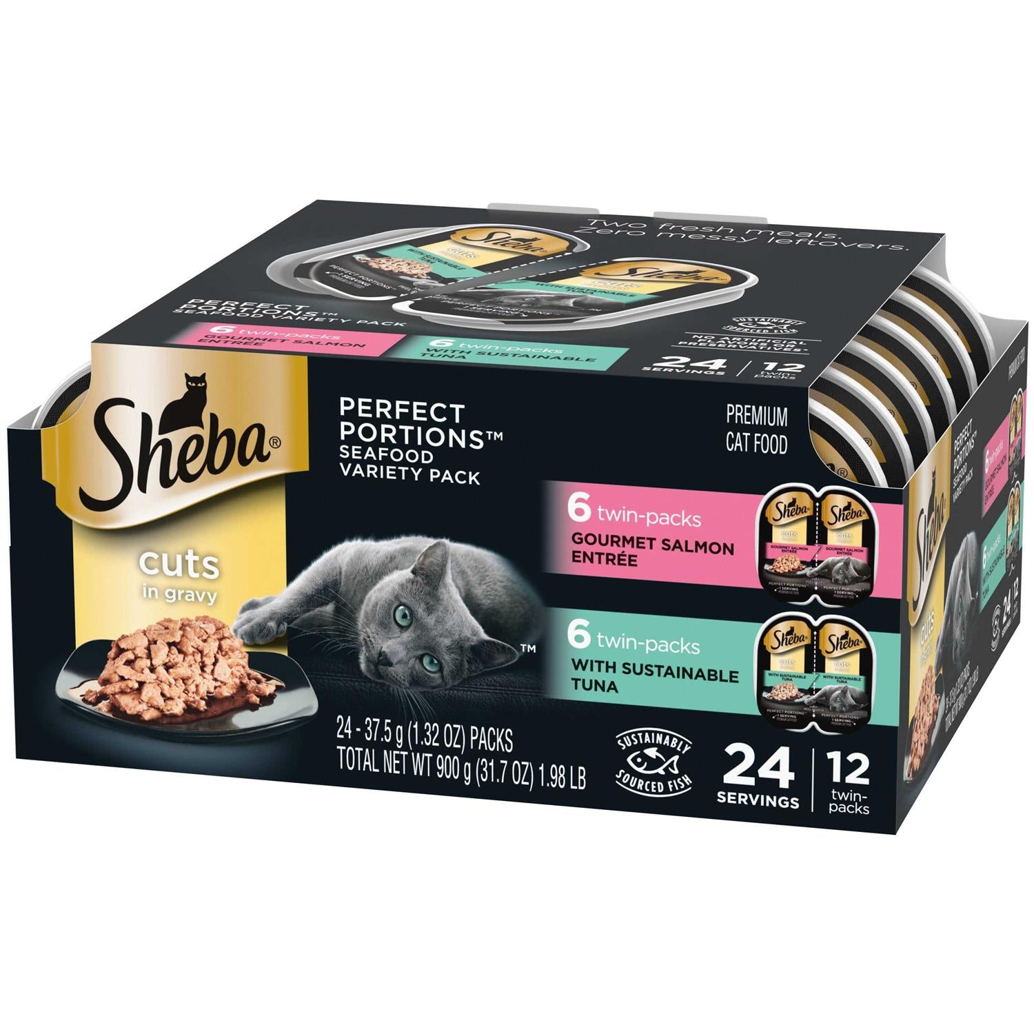 Cuts in Gravy Cat Food Portions C440