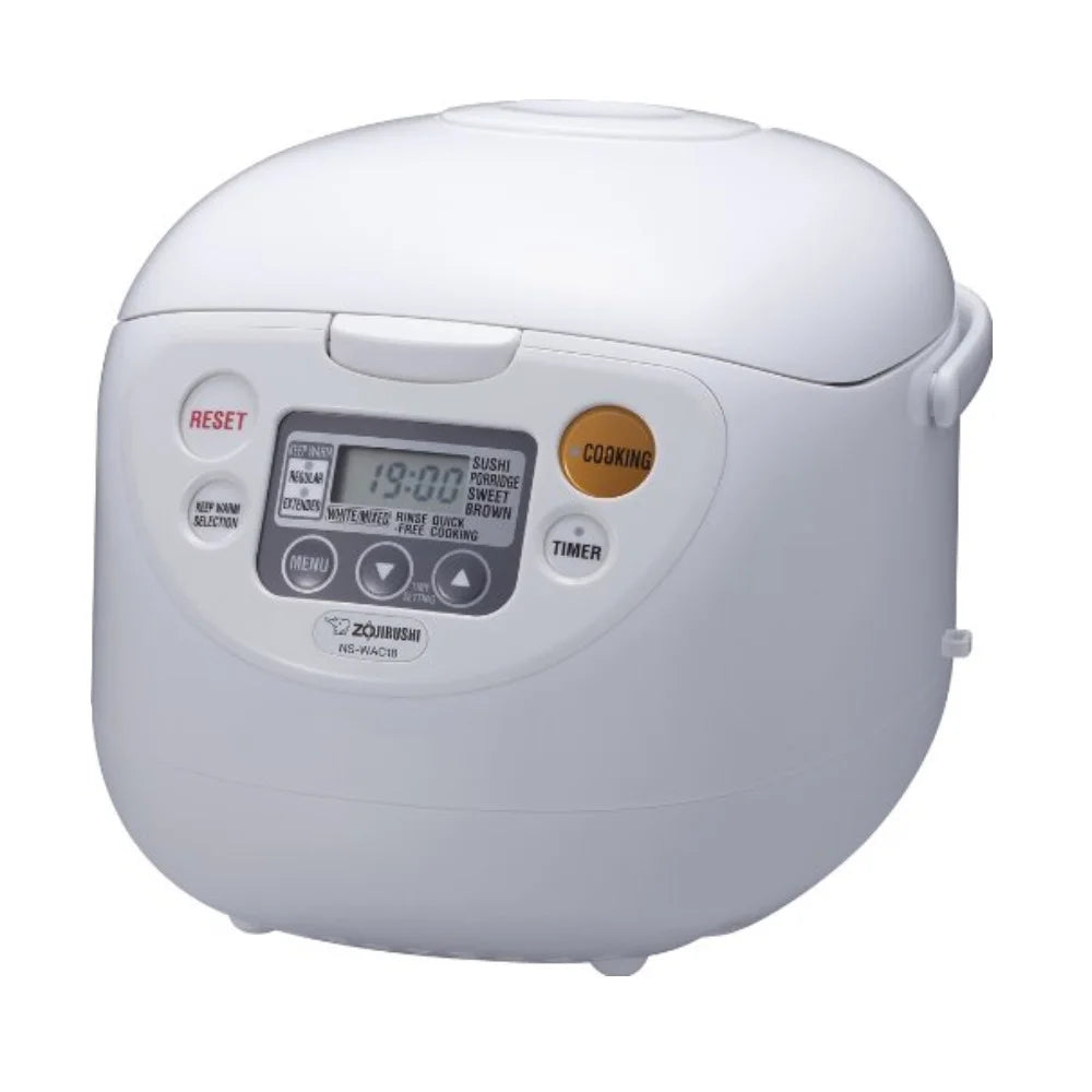 10-Cup Rice Cooker and Warmer with Spatula and Mitt J584