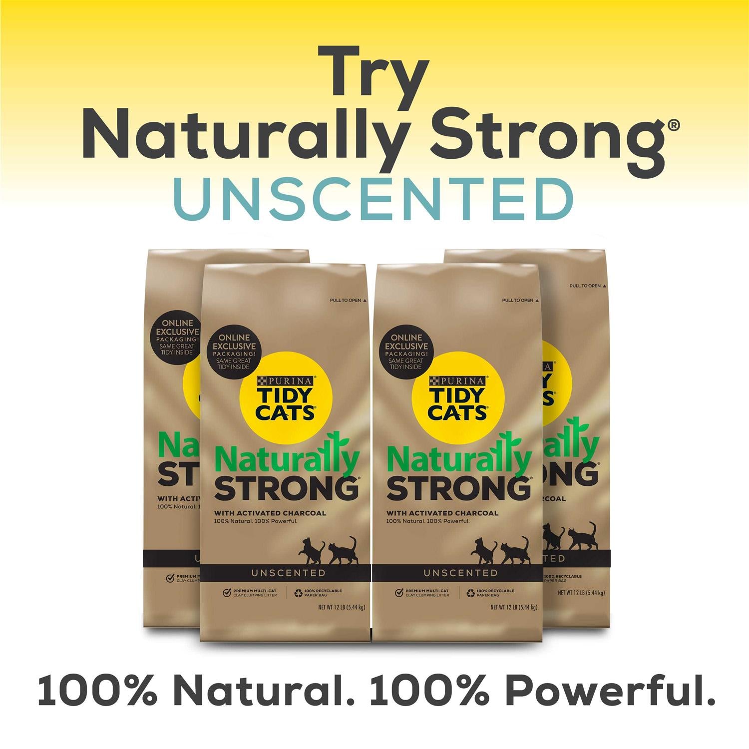 Low Dust LightWeight Unscented Clumping Cat Litter J14589