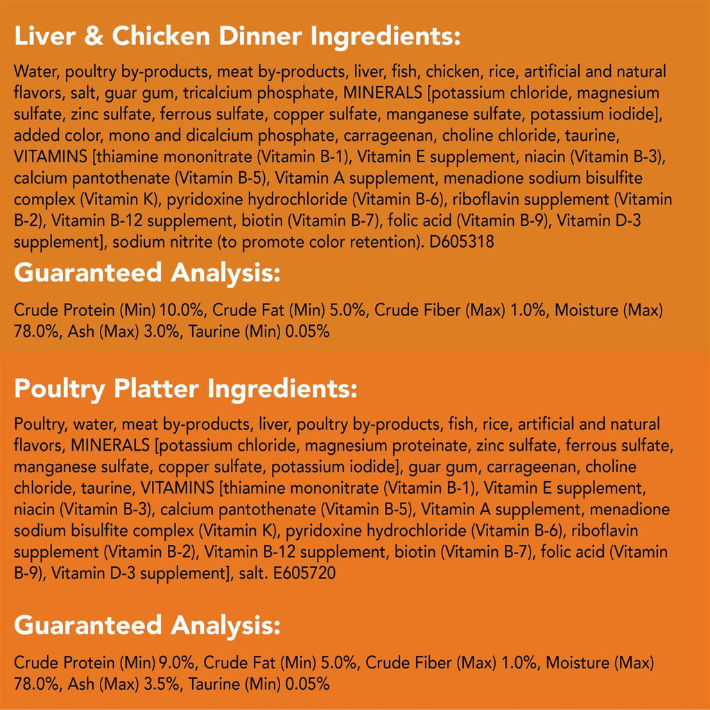 Poultry Pate Wet Cat Food Variety Pack V524590