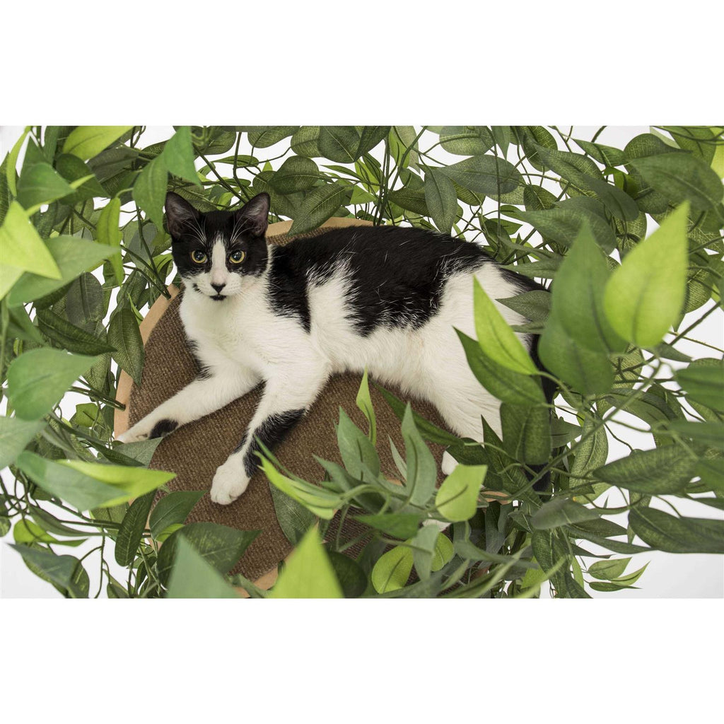 Cat Tree with Leaves Cat House & Activity Tree E2263