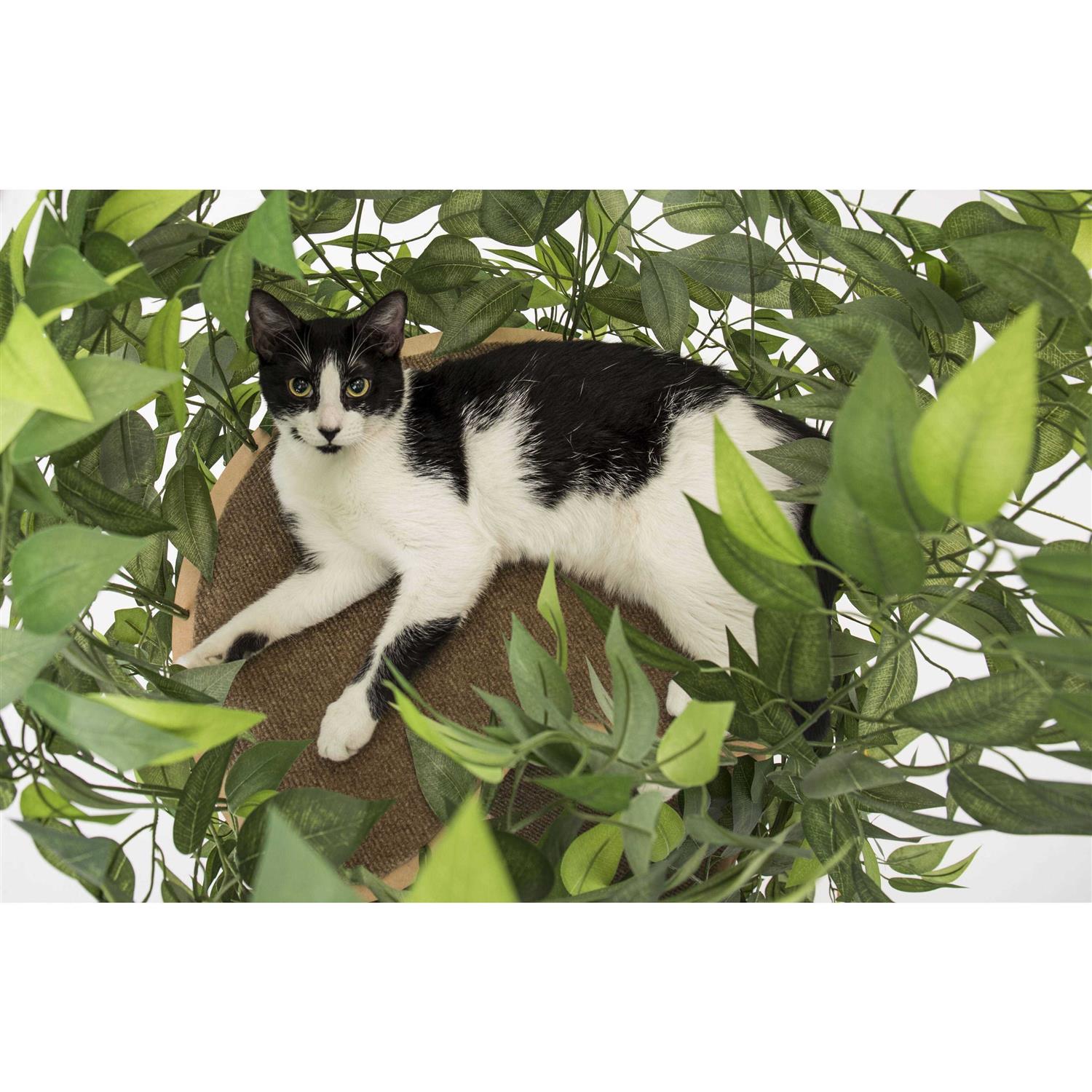 Cat Tree with Leaves Cat House & Activity Tree E2263