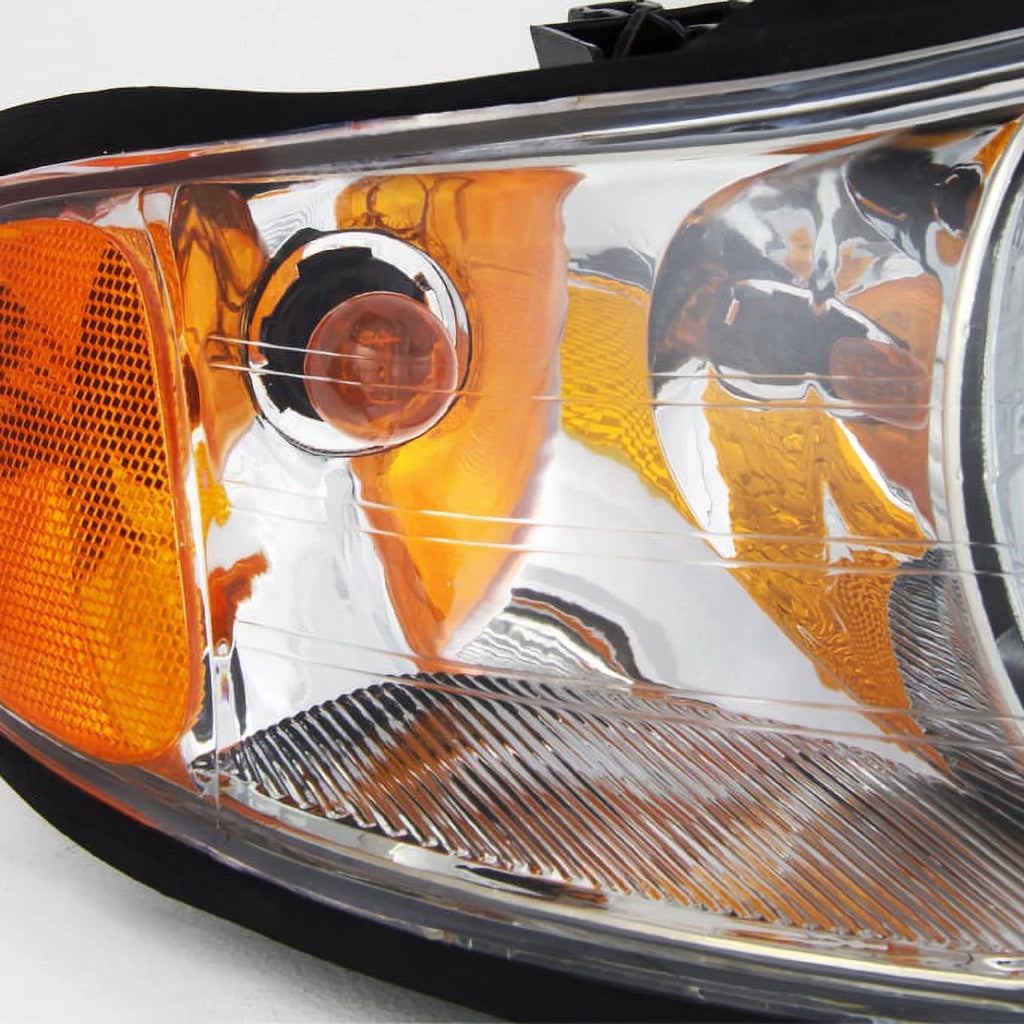 Chrome Headlights Replacement for Chevy Monte Carlo Pair J1989