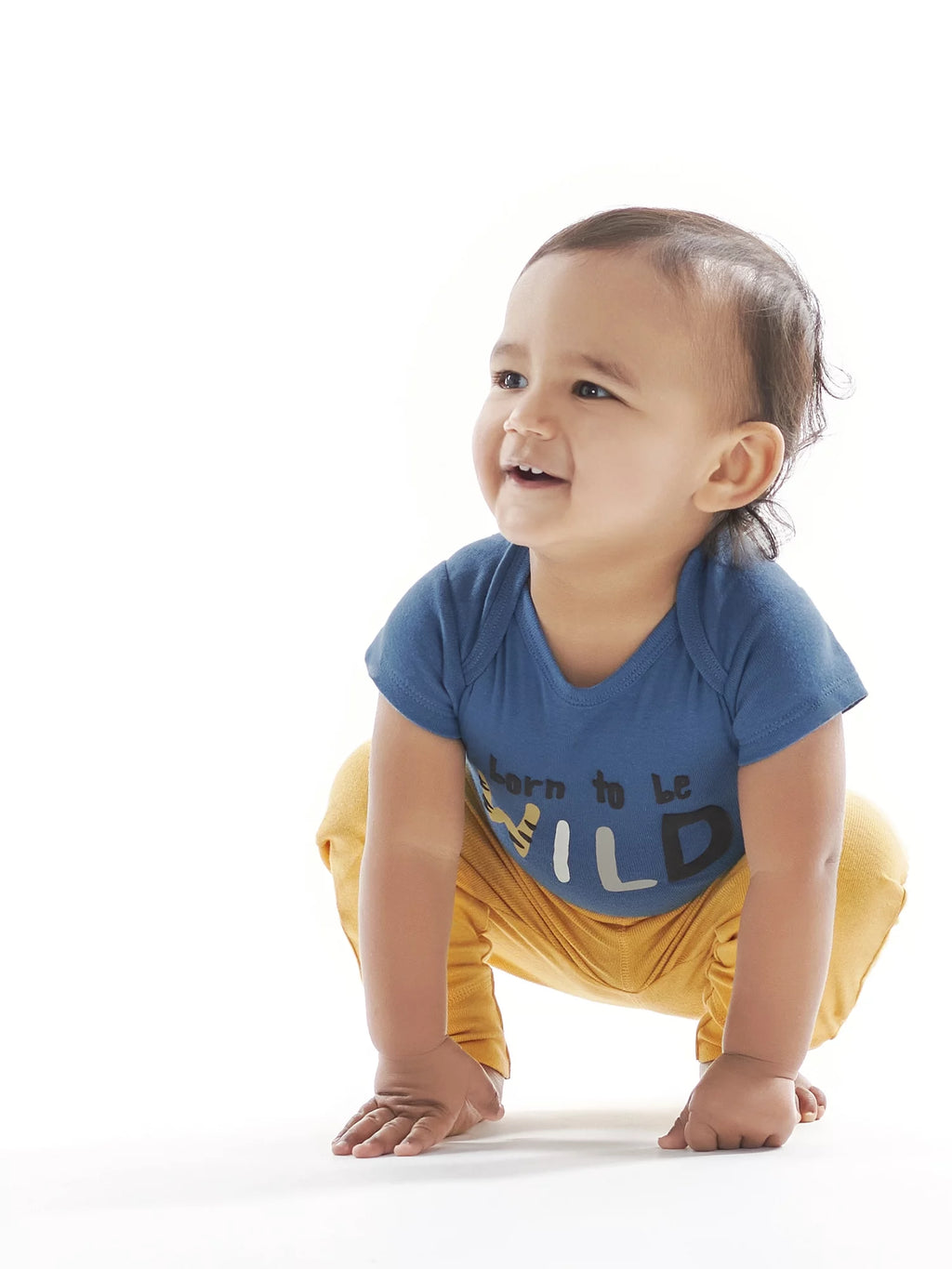 Baby Boys Bodysuits & Pants Set, 6-Piece, Sizes NB-12M O14729