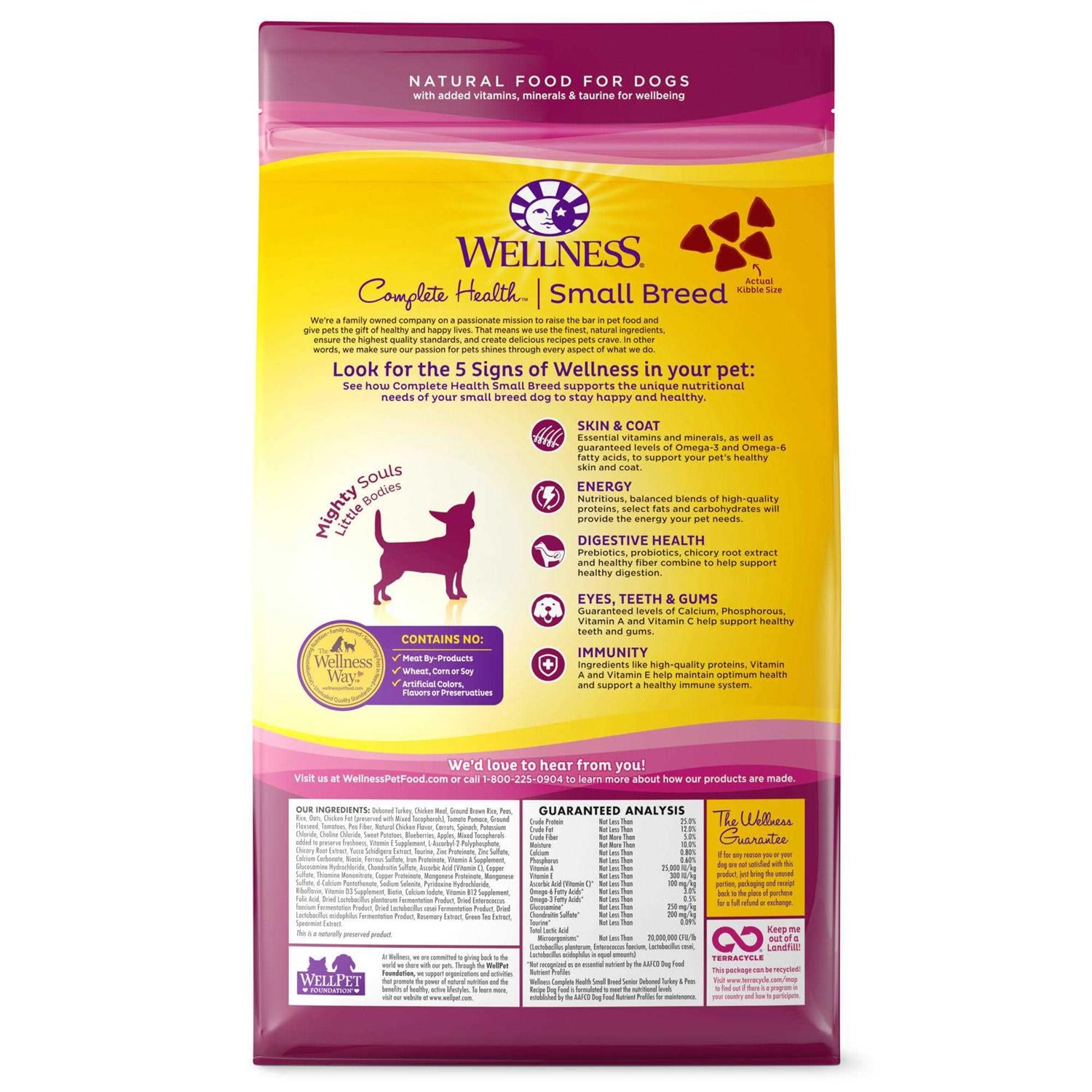 Small Breed Senior Dry Dog Food V358