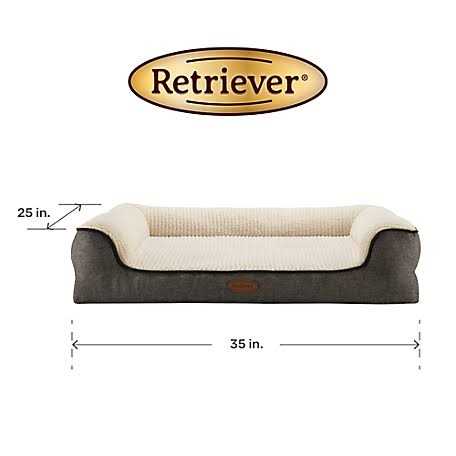 Orthopedic 3-Sided Bolster Pet Bed Q5324