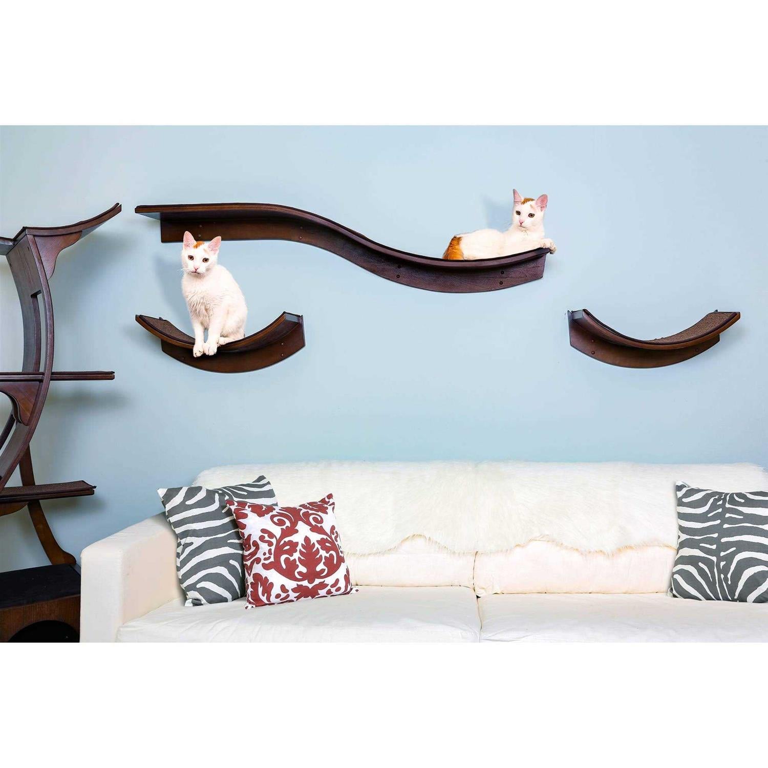Lotus Leaf Cat Shelf A109849