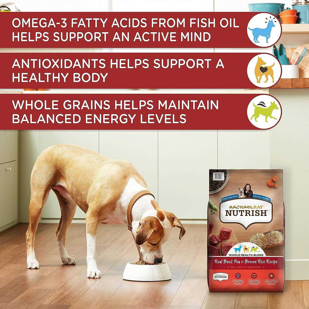 Real Beef Pea & Brown Rice Dry Dog Food G567