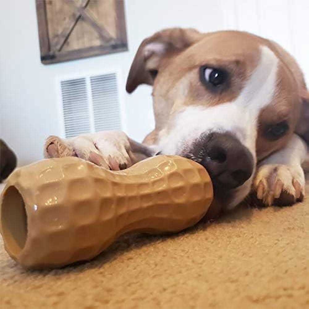 Peanut Butter Dog Toy with Filler I376