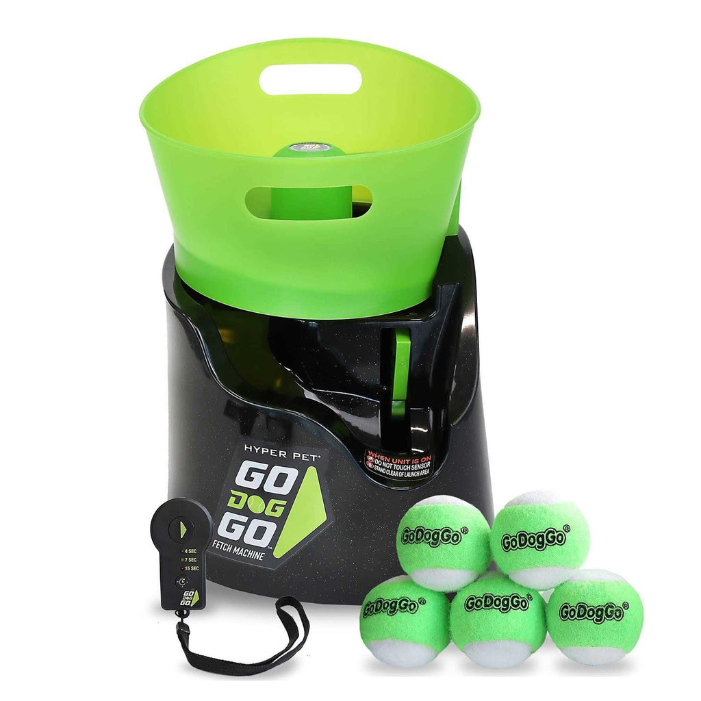 GoDogGo Fetch Machine Dog Ball Launcher &amp; Automatic Ball Launcher for Dogs - Pet Supplies online store