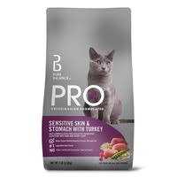 Sensitive Skin & Stomach Turkey Dry Cat Food A655
