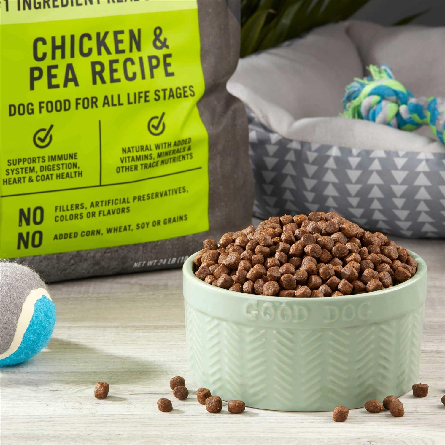 Chicken & Pea Recipe Dry Dog Food K399166