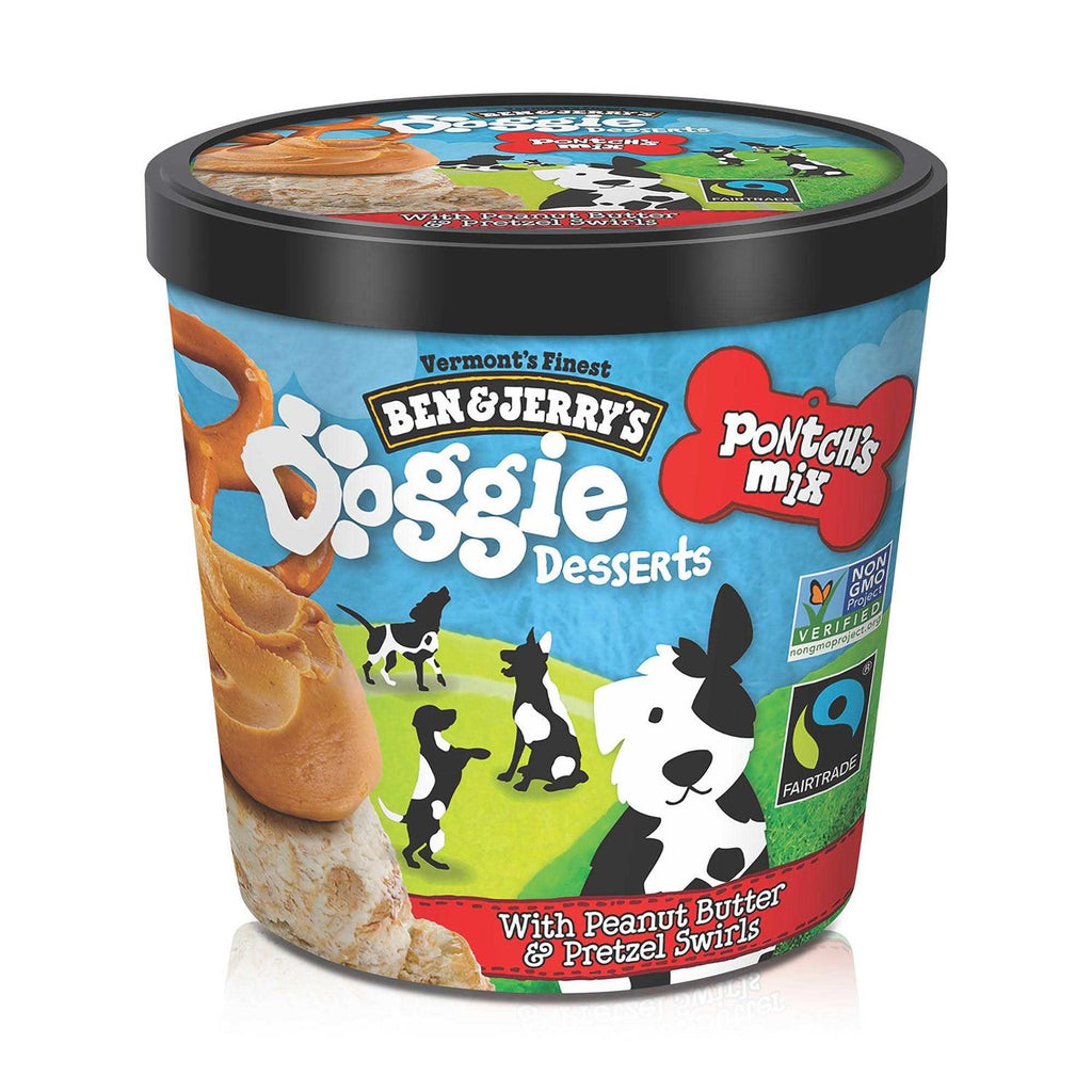 Ben &amp; Jerry's Pontch's Mix Doggie Desserts Frozen Dog - Pet Supplies online store