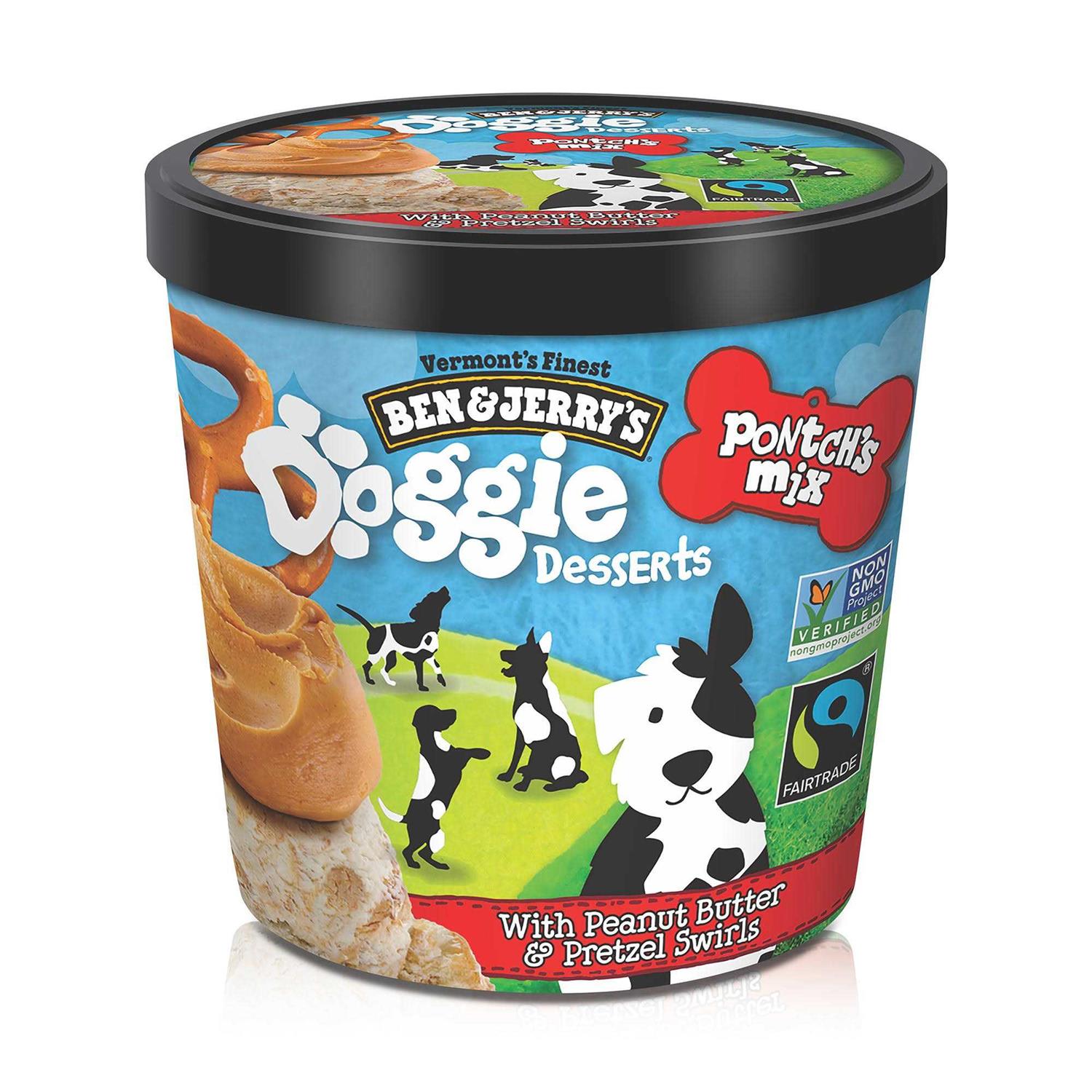 Ben &amp; Jerry's Pontch's Mix Doggie Desserts Frozen Dog - Pet Supplies online store