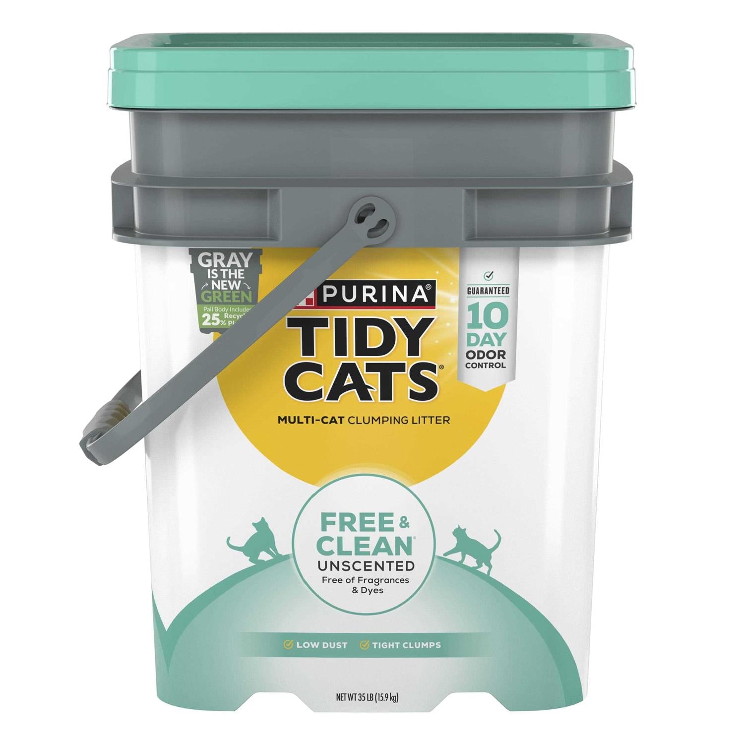Purina Tidy Cats Free &amp; Clean Unscented Clumping Multi Cat Litter - Pet Supplies online store