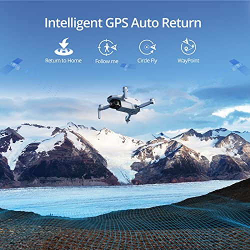 4K EIS GPS Drone with 62 Mins Flight, Foldable for Adults H9076