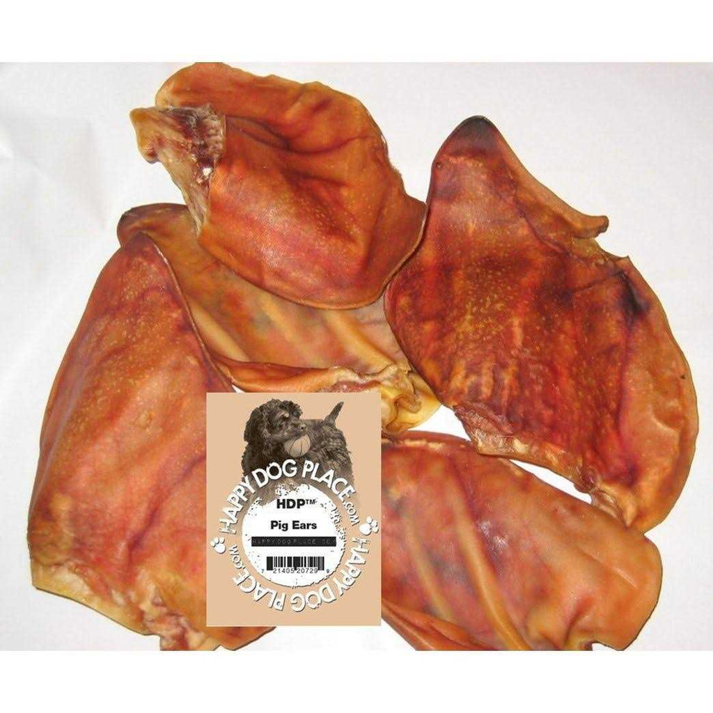 Large Roasted Pig Ears for Dogs N7598