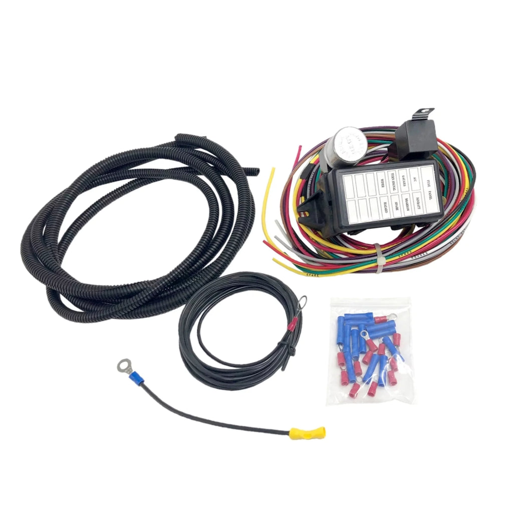 Wire Harness 10 Circuit 8 Fuses 12V C42634