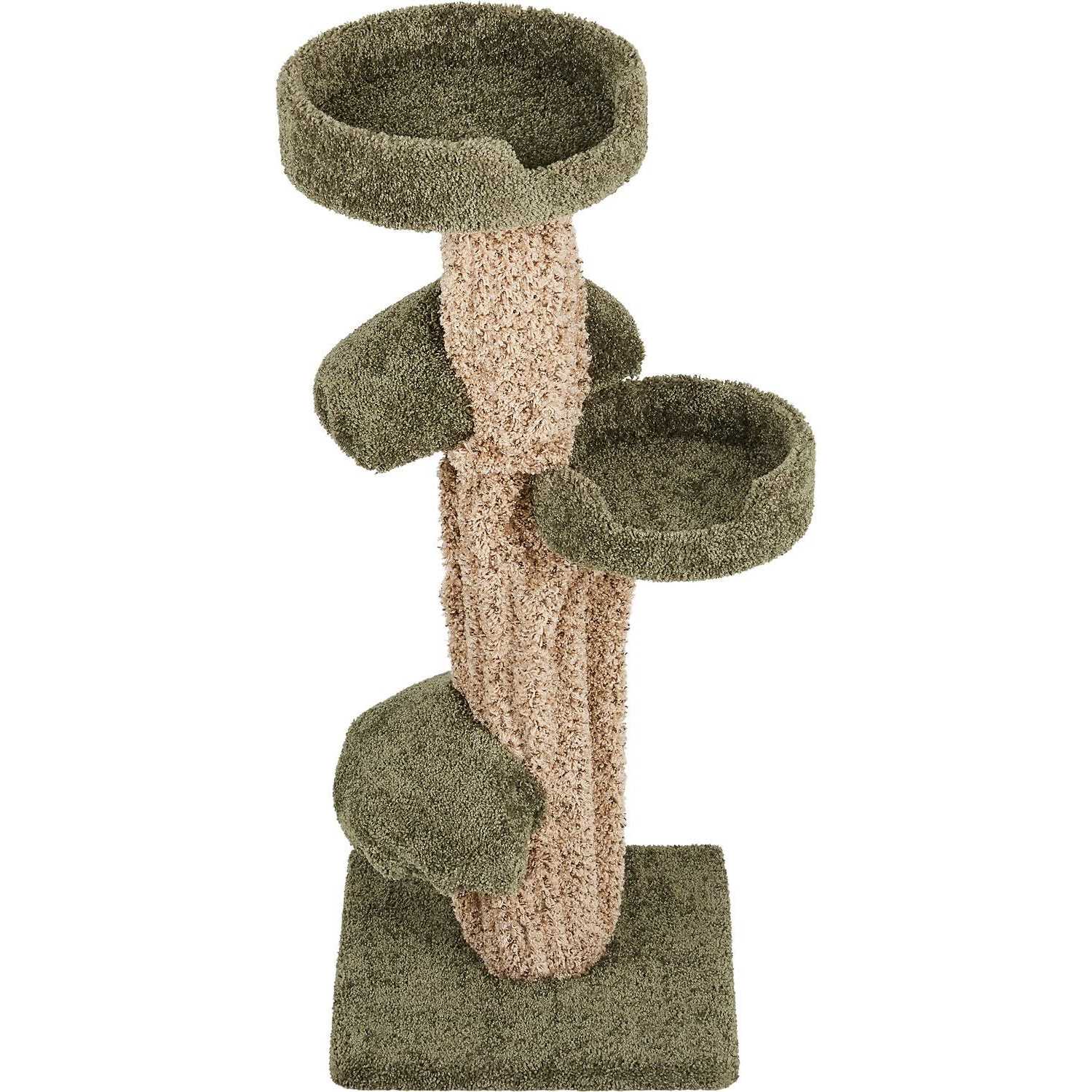 Tree-Shaped Carpet Wooden Cat Tree H920442