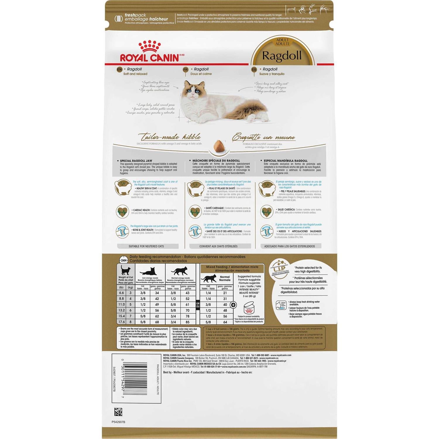 Ragdoll Adult Cat Food L70060
