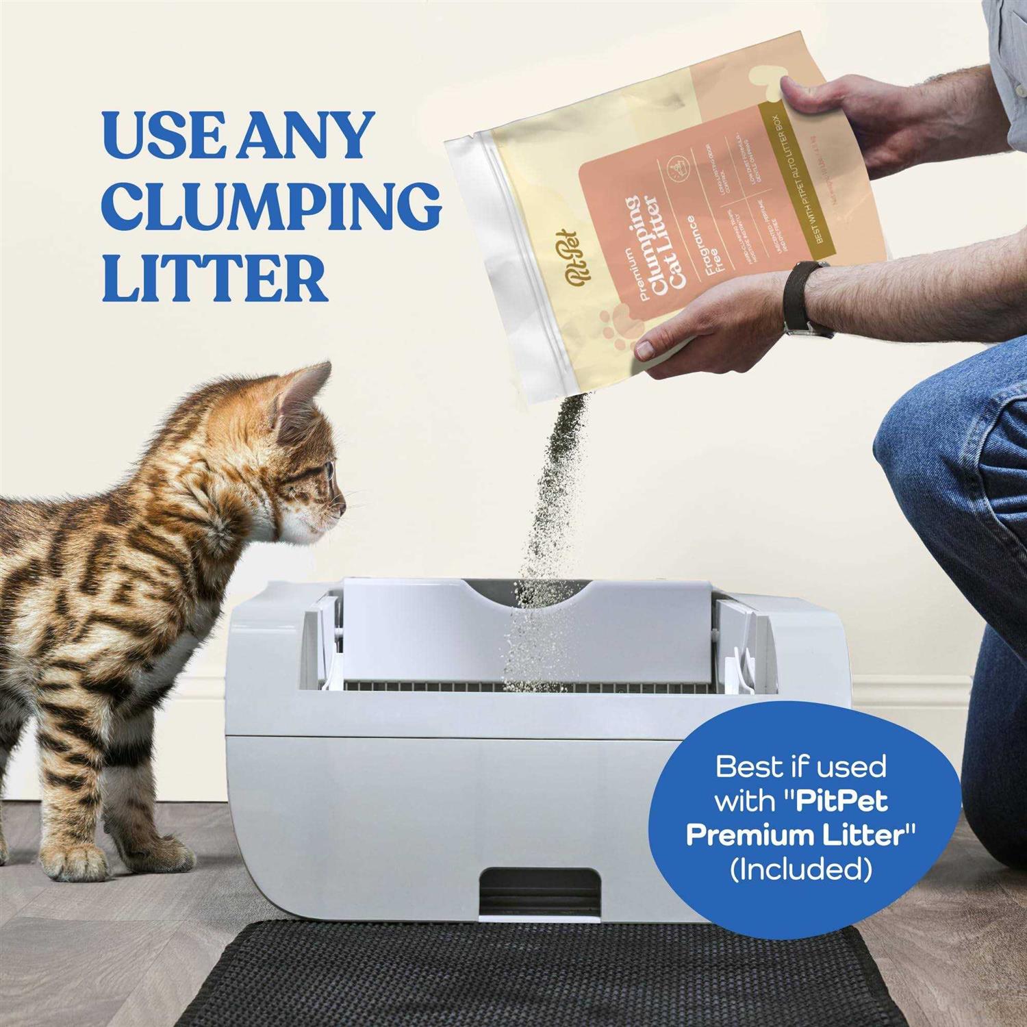 Automatic Self-Cleaning Cat Litter Box with Odor Eliminator R84729