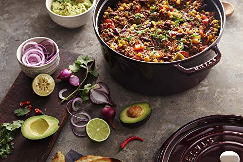 5.5 Quart Round Cocotte, Basil K233