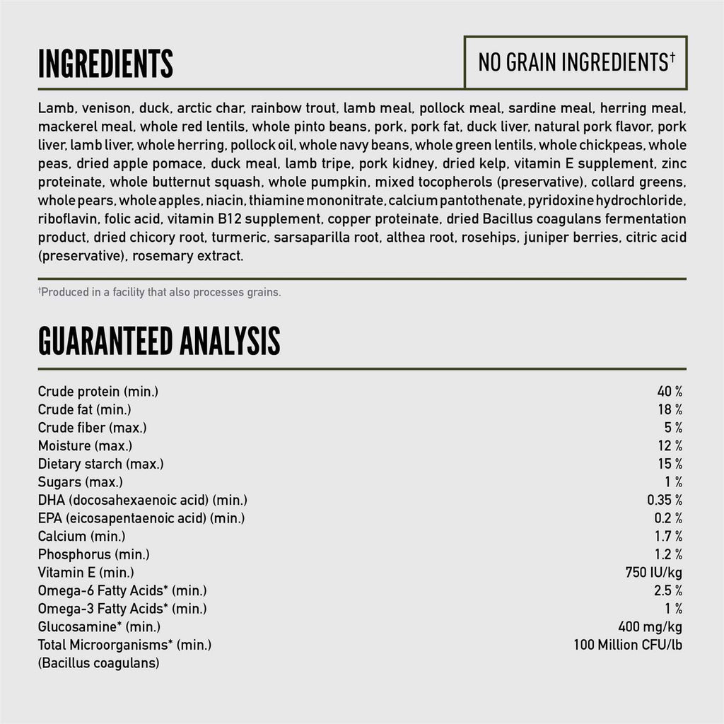 Tundra Dry Dog Food H487876
