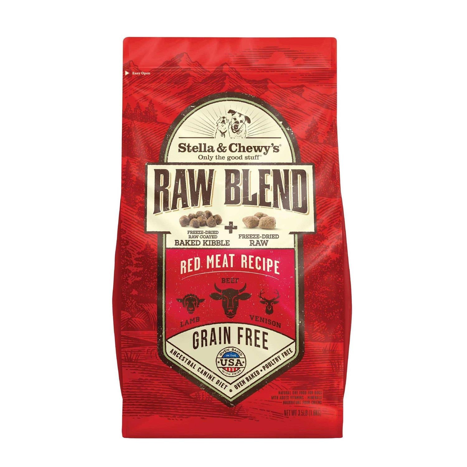 Stella &amp; Chewy's Raw Blend Red Meat Recipe Dog Food - Pet Supplies online store