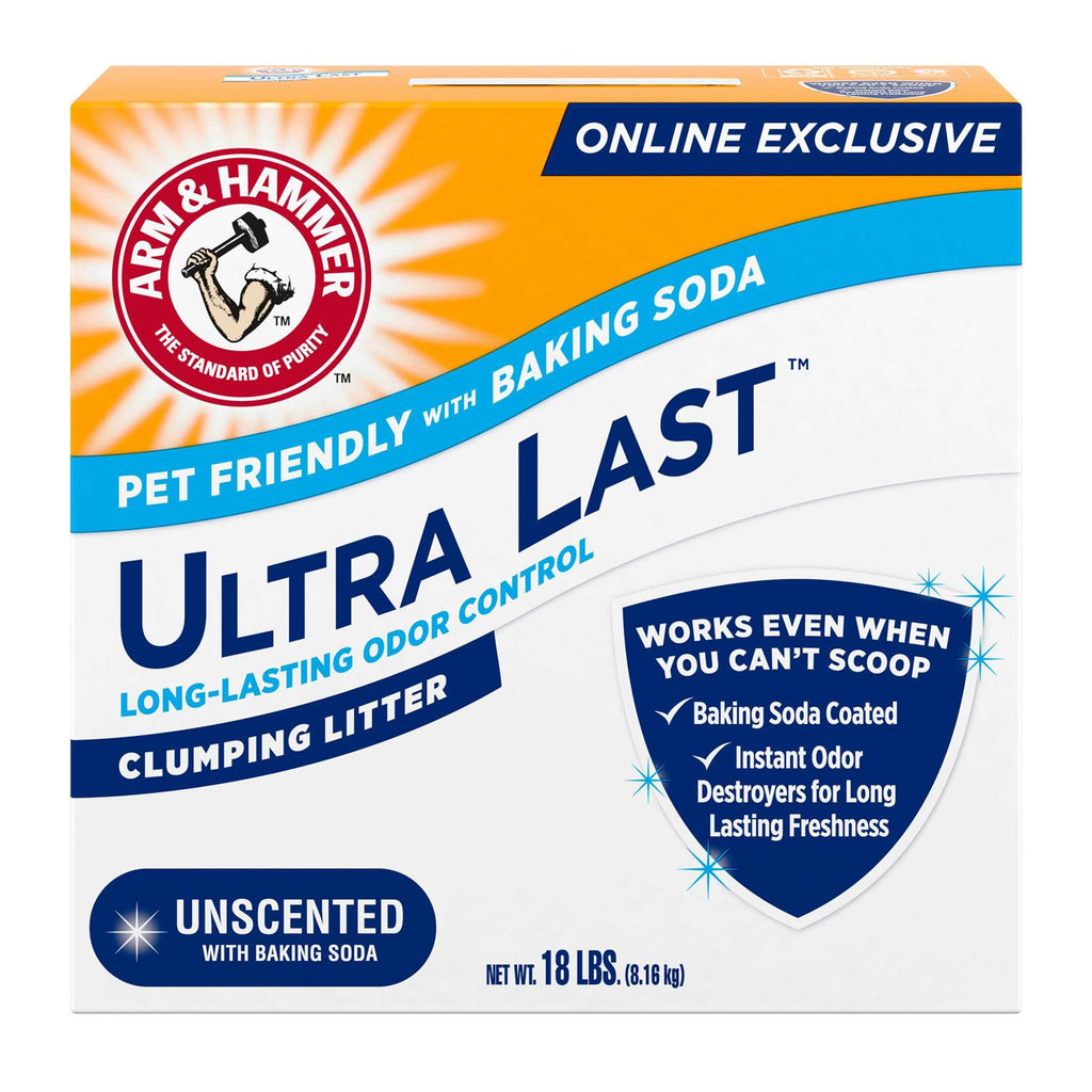 Arm &amp; Hammer Arm Hammer Ultra Last Unscented Clumping Cat Litter - Pet Supplies online store