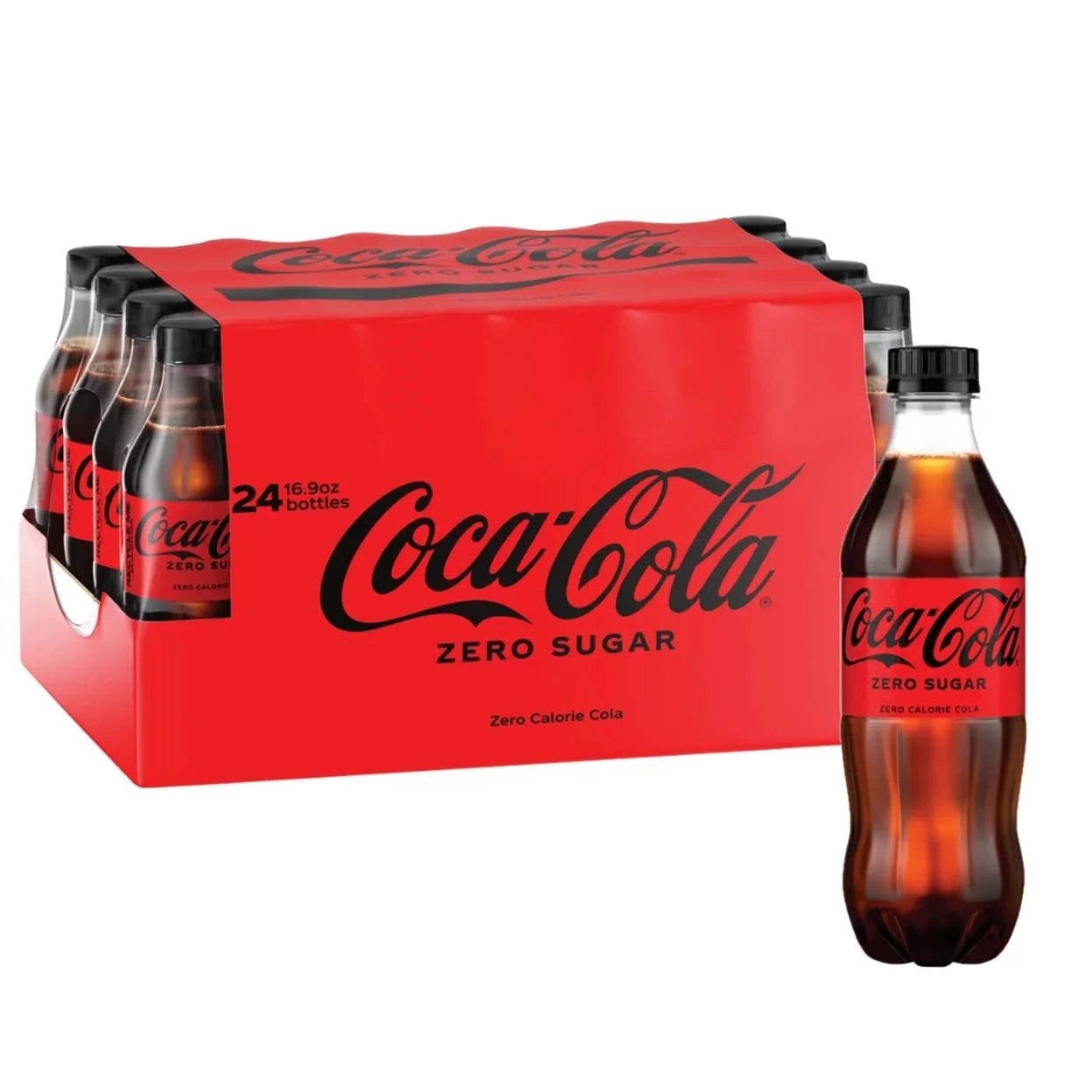Coca-Cola Zero Sugar, 16.9 Ounce (24 Pack)