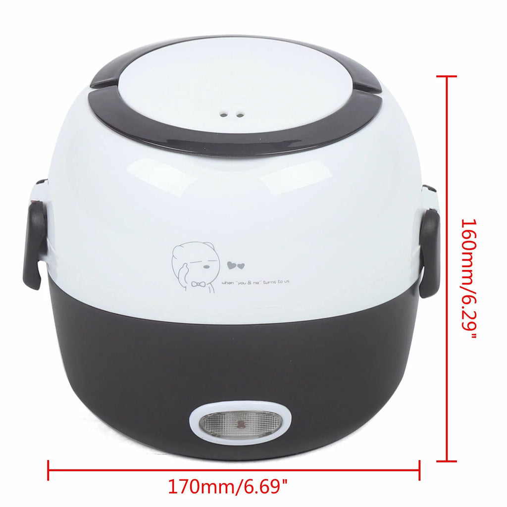 1.3L 2-Layer Electric Lunch Box Rice Cooker V958